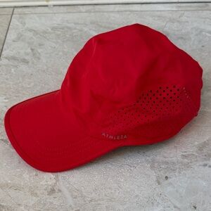 Athleta Vibrant Red Sports Cap